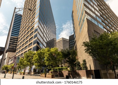 Nashville TN/ USA 10-22-2019 Bank Of America Plaza In Downtown Nashville