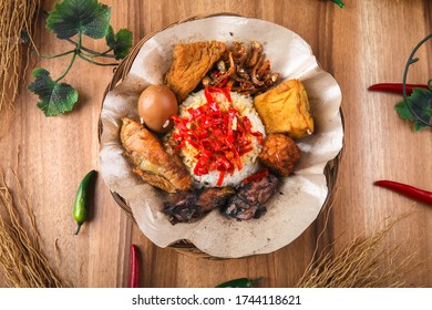 Nasi Jamblang  Cirebon Indonesian Food