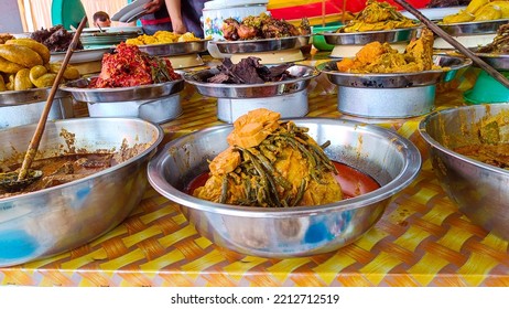 Nasi Kapau Or Kapau Rice Is A Typical Food From Minangkabau, West Sumatra