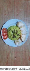 Nasi Kebuli Is A Savory Spiced Rice Dish Found In Indonesia.