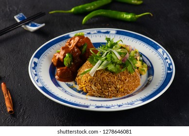 Nasi Lemak Chicken Rendang Biryani Rice