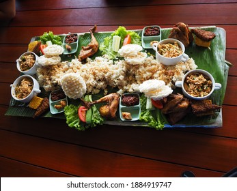 Nasi Liwet One Jawa Tengah Traditional Stock Photo 1884919747 ...