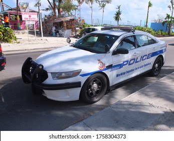 Nassau / Bahamas - 20th October 2016, Police Car On The Street