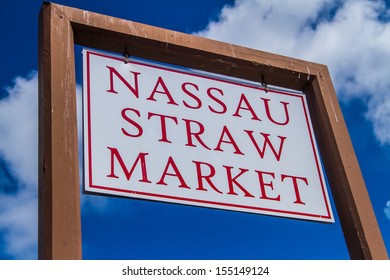 Nassau Straw Market In Nassau, Bahamas