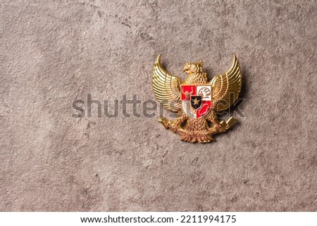 Nastional emblem of Indonesia Garuda Pancasila