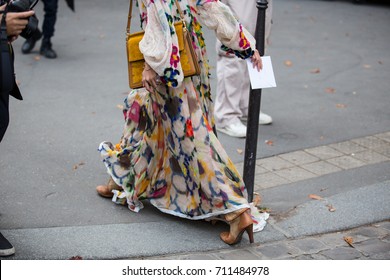 Natalie Wu October 1, 2016 Before Chloe Show During Paris Fashion Week, Street Style