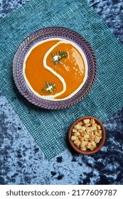 National Azerbaijani Cuisine Name Of The Dish Lentil Soup Merchi From The Famous Chef