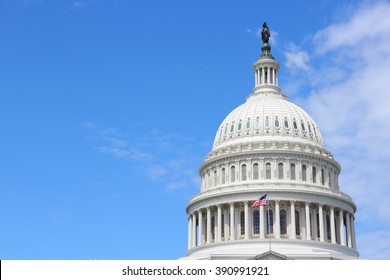 National Capitol in Washington DC, United States landmark.