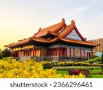 The National Concert Hall is located in the National Chiang Kai-shek Memorial Hall in Taipei City