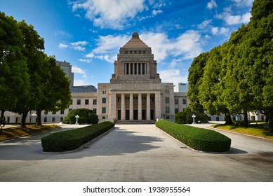 The National Diet Building In Japan's Capital