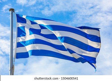 The National Flag Of Greece