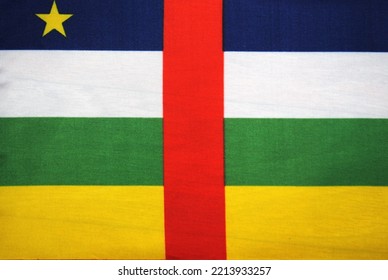 National Flag Of The State Of Central Africa