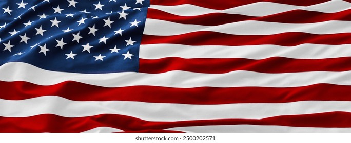 National flag of the United States of America - Powered by Shutterstock