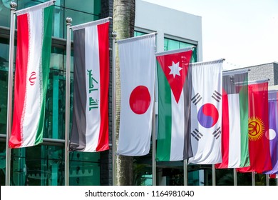 0.65sqft DIPLOMAT-FLAGS Sabah Flag 7x14inch Car Flag Poles 0.06m/² landscape flag 17x34cm