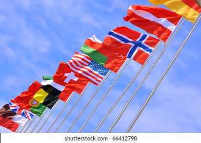 National Flags Of Different Country