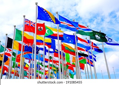 1,827 Around world flag globe map Images, Stock Photos & Vectors ...