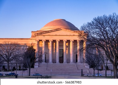 National Gallery Of Art West Building At Sunset - Washington, D.C., USA