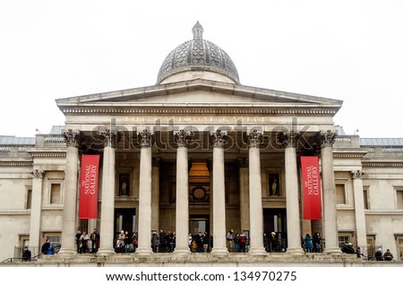 The National Gallery of London, UK