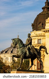 The National Library Located On Calea Victoriei In Bucharest