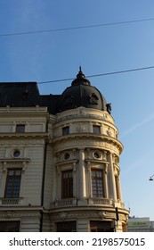 The National Library Located On Calea Victoriei In Bucharest