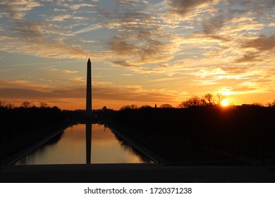 The National Mall At Sunrise