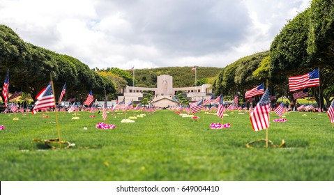 National Memorial Center Cemetery Of The Pacific - Oahu, Hawaii