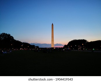 National Monument in early evening 
