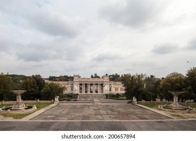 National Museum Of Modern Art In Rome Near The Pincio