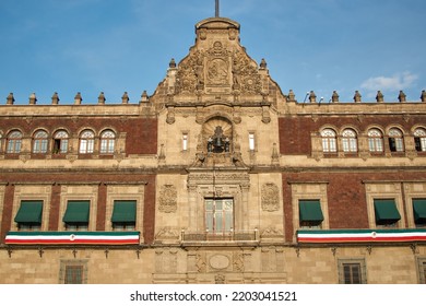 The National Palace In Mexico City