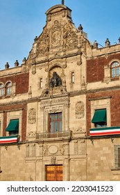 The National Palace In Mexico City