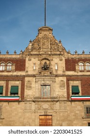 The National Palace In Mexico City