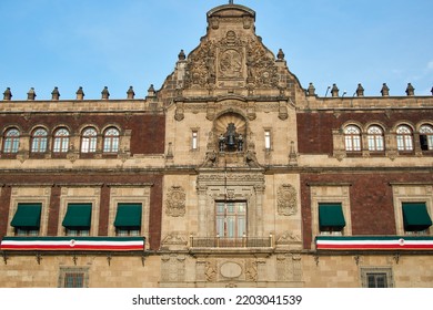 The National Palace In Mexico City