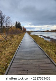 
Þingvellir National Park, Iceland In Autumn 