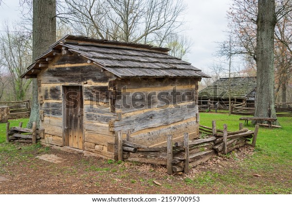 National Park Service Site Lincolns Boyhood Stock Photo 2159700953 ...