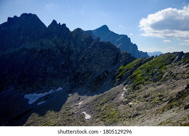 National peak Kriváň in High Tatras, Slovakia