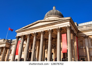 National Portrait Gallery And Trafalgar Square