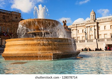 National Portrait Gallery And Trafalgar Square