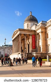 National Portrait Gallery And Trafalgar Square