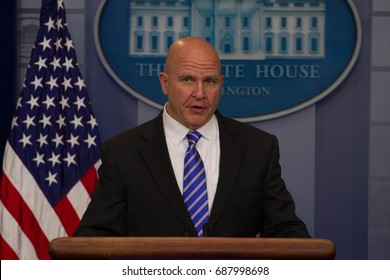 National Security Advisor H. R. McMaster Addresses The Press During The White House Daily Briefing, Friday, May 12, 2017.