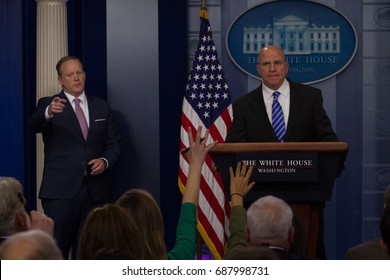 National Security Advisor H. R. McMaster Addresses The Press During The White House Daily Briefing, Friday, May 12, 2017.