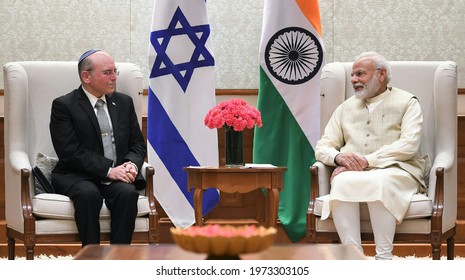 The National Security Advisor Of Israel, Mr. Ben Shabbat Calls On PM, In New Delhi (February 10, 2020)