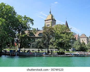 National Swiss Historical Museum In Zurich