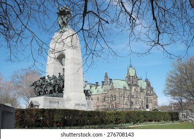 The National War Memorial In Ottawa