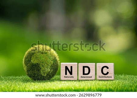 The nationally determined contributions (NDCs) are commitments that countries make to reduce their greenhouse gas emissions as part of climate change mitigation.