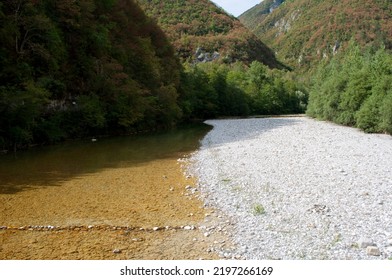 Natisone River In Julian Alps