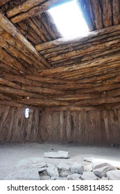 Native American House Of Hualapai Tribe In Grand Canyon