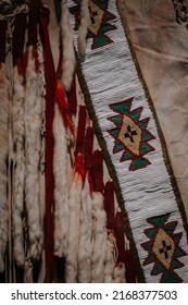 Native American Indian Beading Clothing Texture