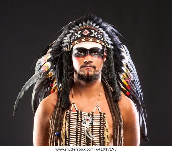 Native\
American Indian Chief War Bonner\
Headdress