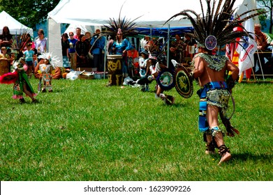 Native American Powwow In Greenbrier County, West Virginia, USA, May 21, 2005