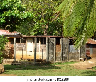 Native House Under Construction Bamboo Cinder Stock Photo 51019288 ...